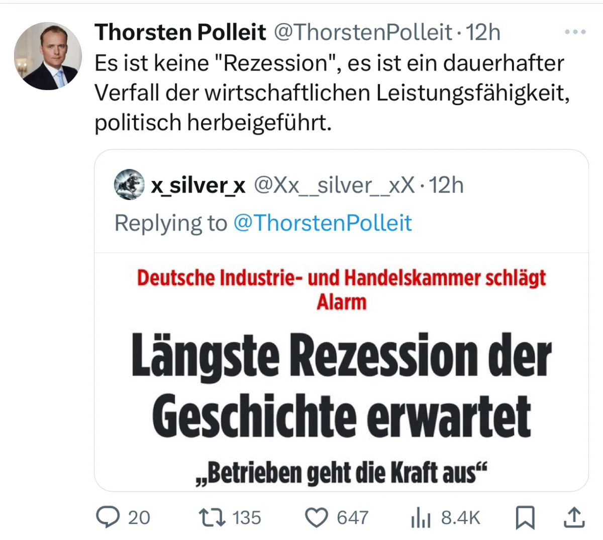 Sie sind Absicht: die Wirtschaftsvernichtung wie die Umvolkung
