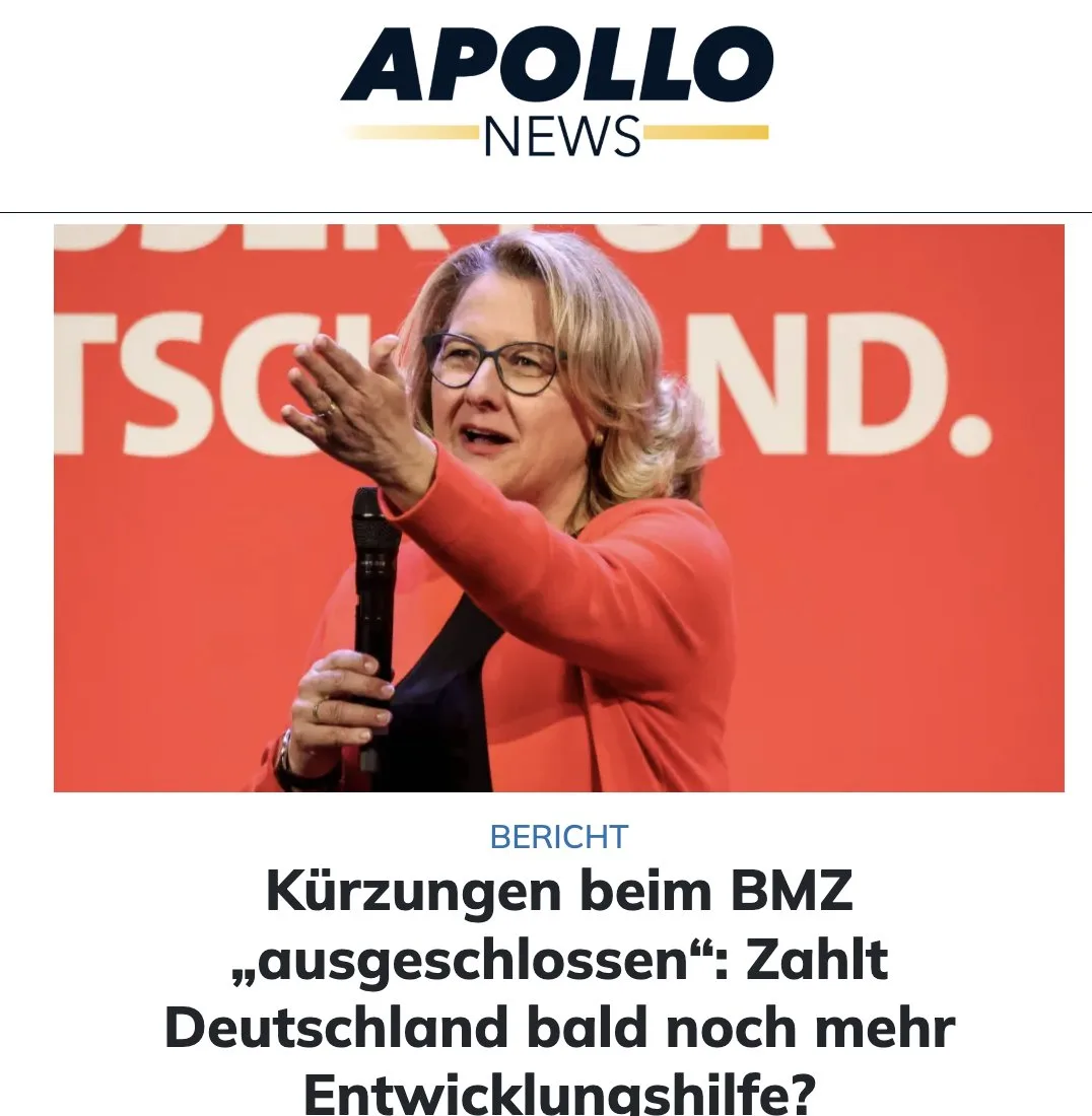 These: Deutsche "Entwicklungshilfe" ist eine Geldwäschemaschine nach Vorlage von "USAID". Was meint Ihr?