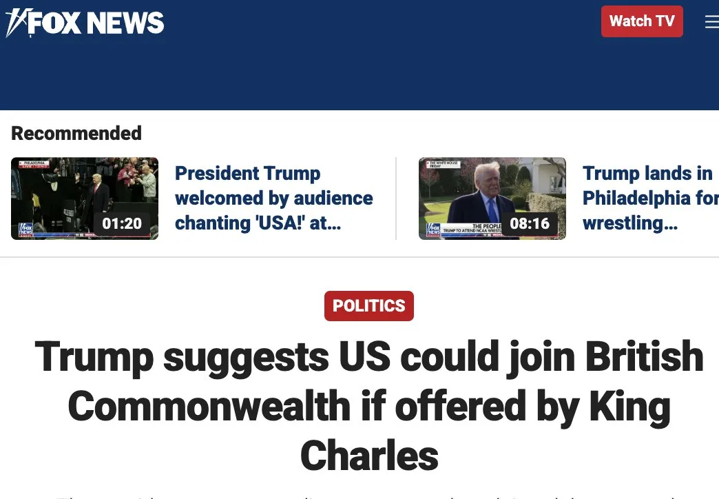 Seit langem sage ich voraus: die Briten werden den Dollar einführen. Dass @realdonaldtrump die USA aber vorher dem Britenkönig schenken will, habe ich nicht kommen sehen :)