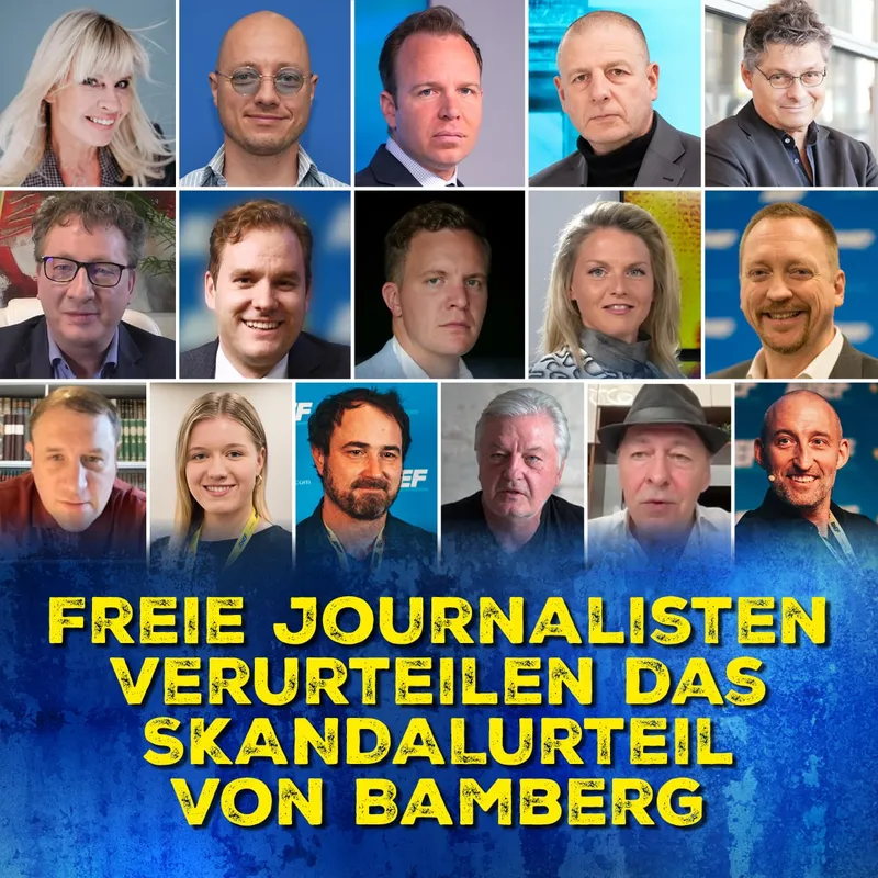 Freie Journalisten verurteilen das Skandalurteil von Bamberg