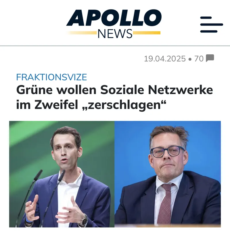 Grüne wollen X “zerschlagen”