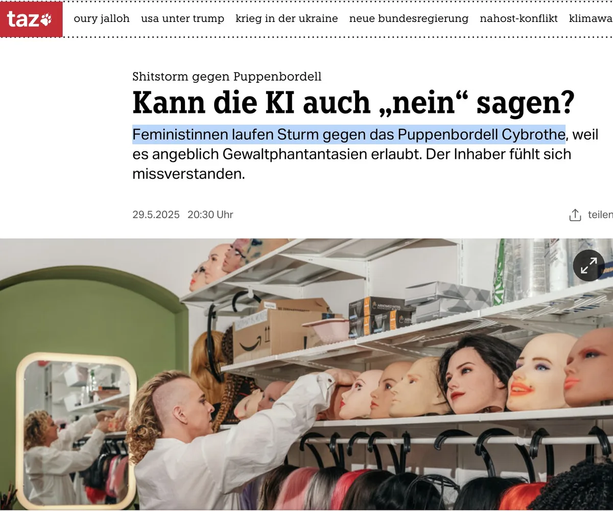 Obwohl ich kein Christ bin: Wenn ich solche "Nachrichten" lese, halte ich eine große Flut für die beste Lösung :)