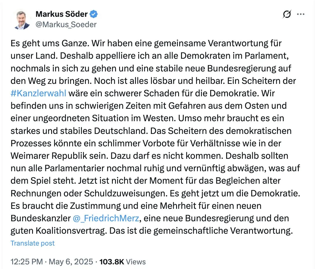 Nichts klingt süßer, als das Gewinsel von Faschisten :)