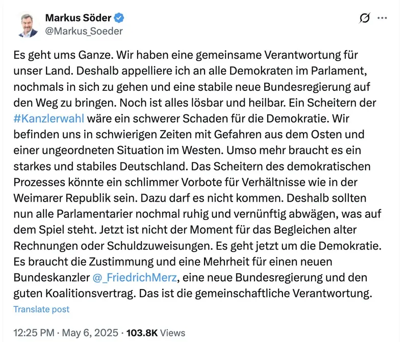 Nichts klingt süßer, als das Gewinsel von Faschisten :)