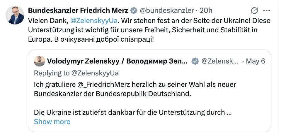 Deutschlands @Blackrock-Chef wurde durch Betrug zu Deutschlands Kolonie-Verwalter. Seine erste Amtshandlung: er shampooniert sich mit dem Kriegspräsidenten des korruptesten Landes Europas gegenseitig den Schritt. Hat irgendwer noch Fragen? ☺️