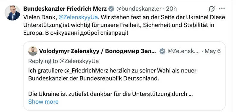Deutschlands @Blackrock-Chef wurde durch Betrug zu Deutschlands Kolonie-Verwalter. Seine erste Amtshandlung: er shampooniert sich mit dem Kriegspräsidenten des korruptesten Landes Europas gegenseitig den Schritt. Hat irgendwer noch Fragen? ☺️