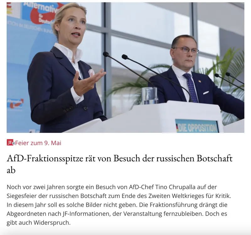 Falls das zutrifft, @AfDimBundestag würde ich gern wissen, wie tief ihr Euch noch bücken werdet – und was Ihr glaubt, dadurch bisher "gesichert" erreicht zu haben? ;)