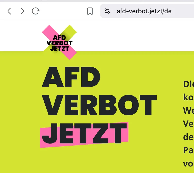 Wieder: Korruptionsregime veruntreut Steuergeld zur Agitation für "AfD"-Verbot