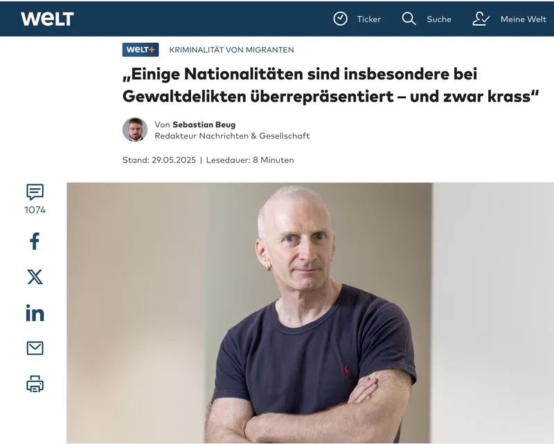 Potzblitz: Die "Migranten" des Regimes sind Gewalttäter