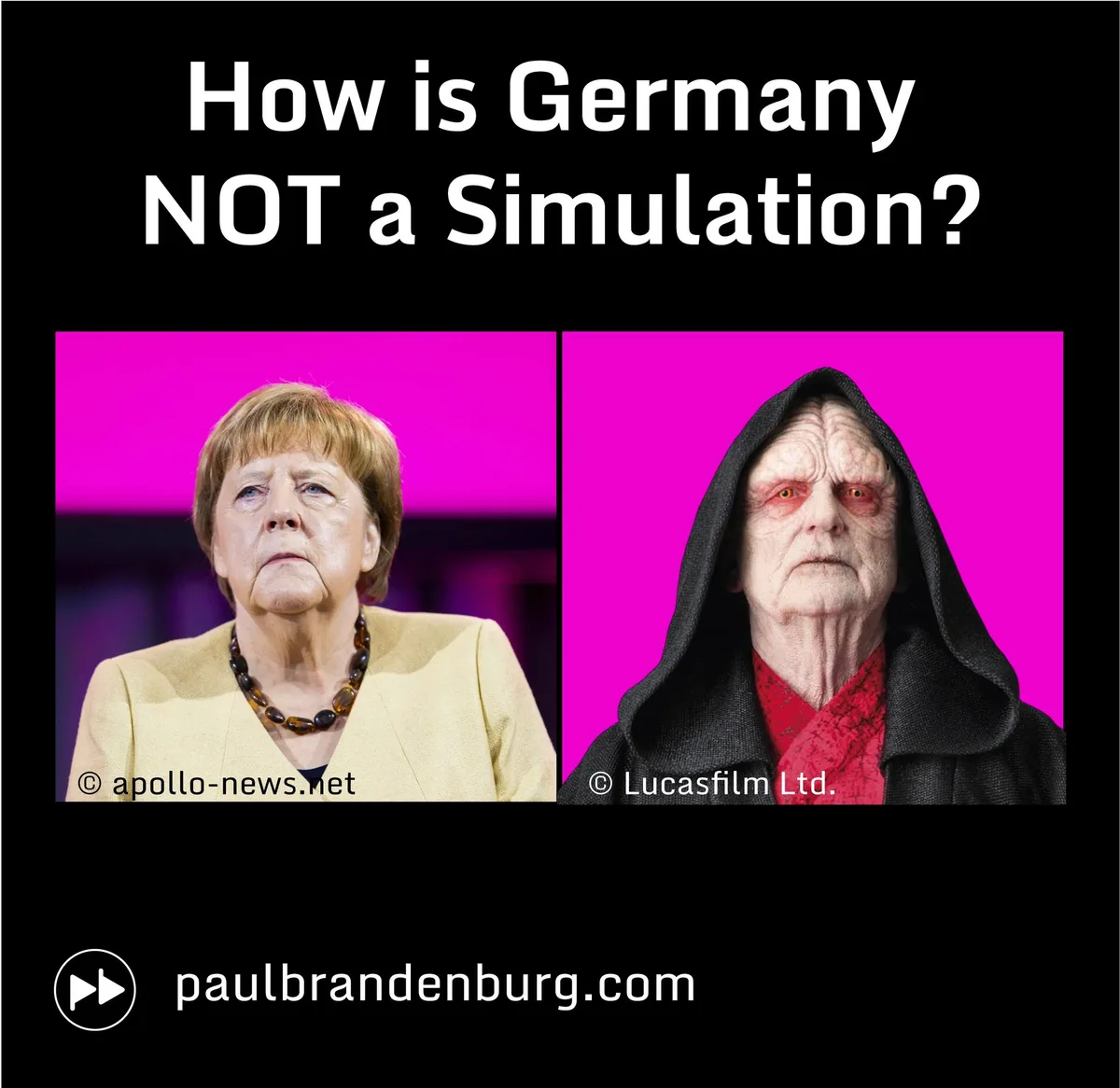 How is Germany NOT a Simulation?