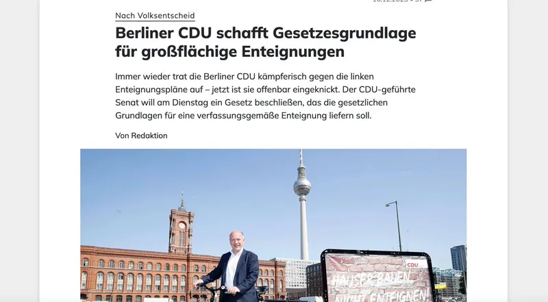 Erinnerungsservice: CDU-Wähler sind die dümmste Lebensform Deutschlands ☺️