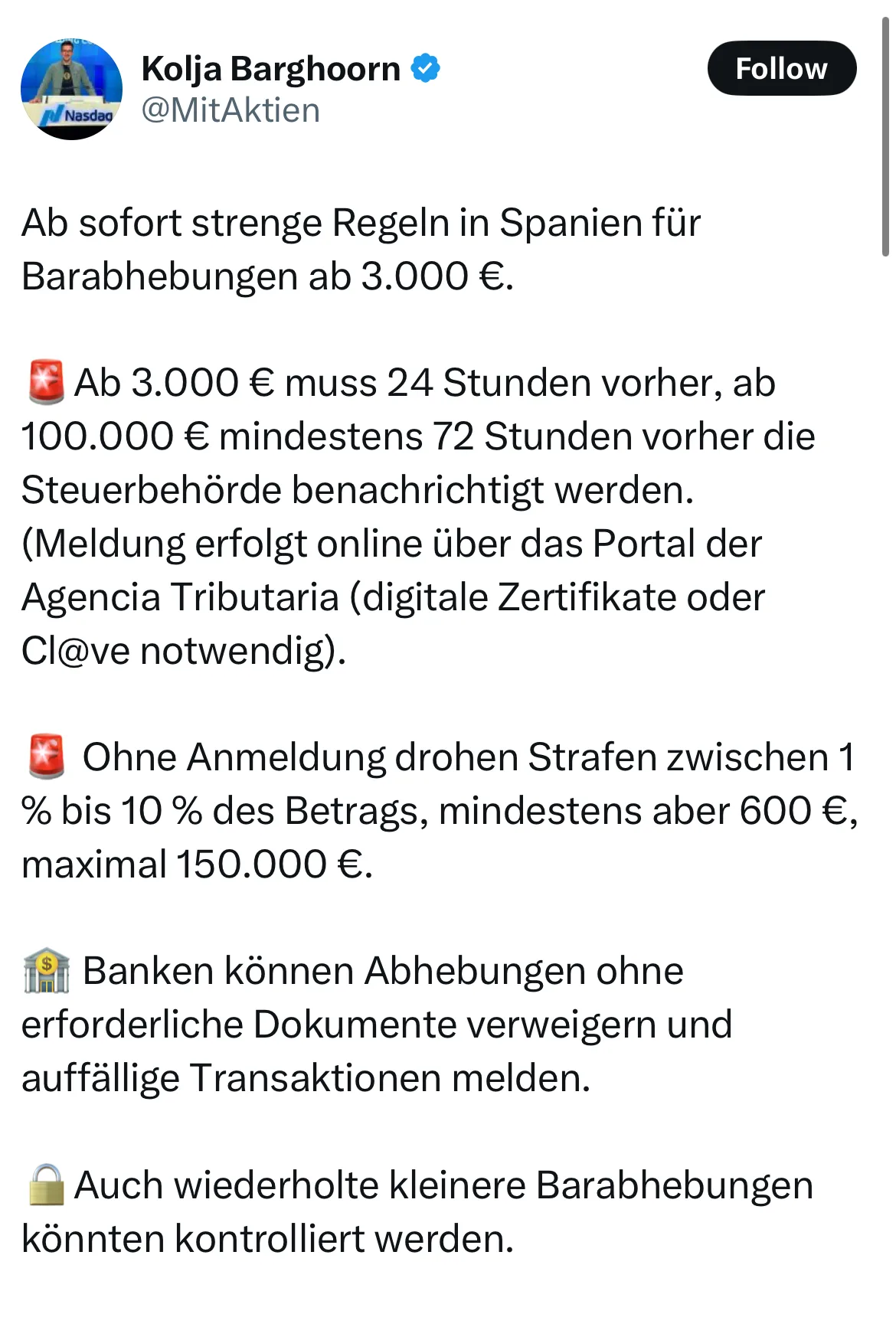 "Untertanen! Niemand hat die Absicht eine Diktatur zu!"