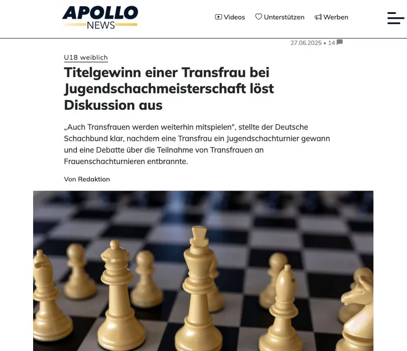 Habt Ihr für den Mann Verständnis?