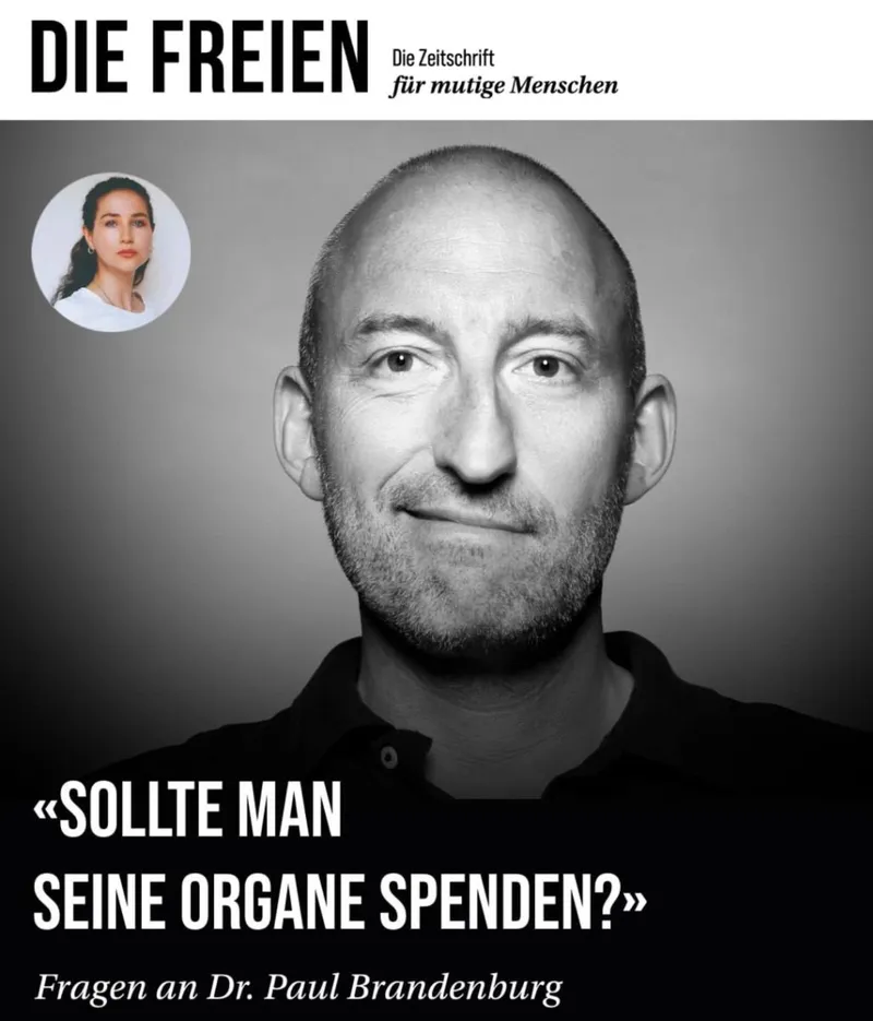 Lesetipp: "Sollte man seine Organe spenden? Fragen an Dr. Paul Brandenburg"