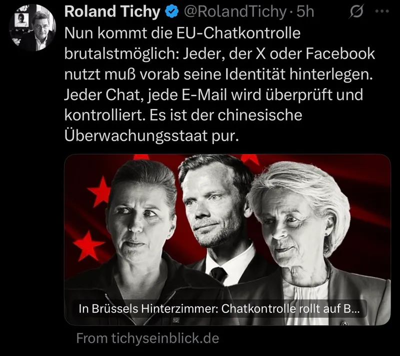 Die "EU" muss vernichtet werden. Mit allen Mitteln.