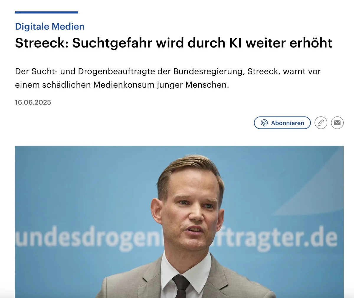 "Untertanen! Unsere Zensur wird Eurer Gesundheit dienen!"