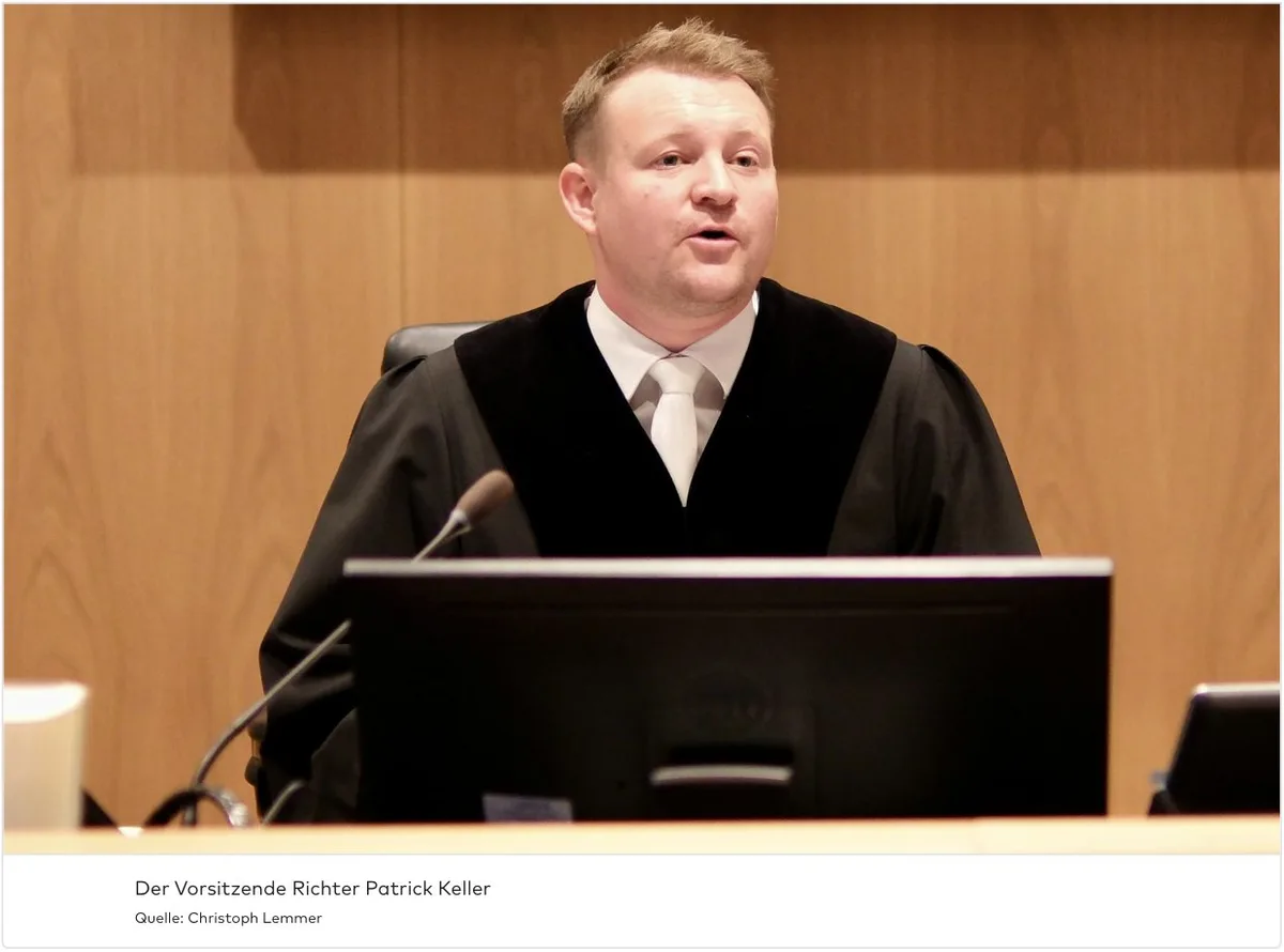 Die Puddingteilchen des Regimes. Heute: Amtsrichter Richter Patrik Keller