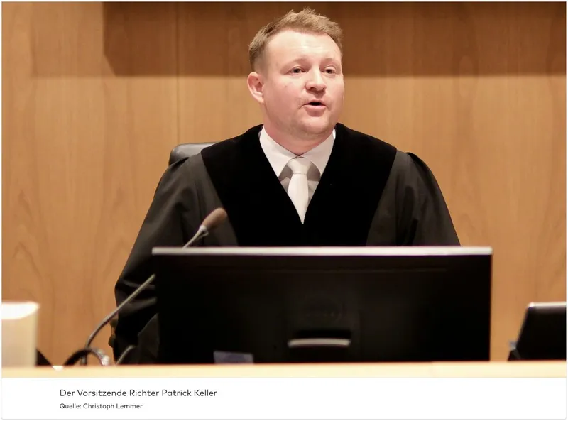 Die Puddingteilchen des Regimes. Heute: Amtsrichter Richter Patrik Keller