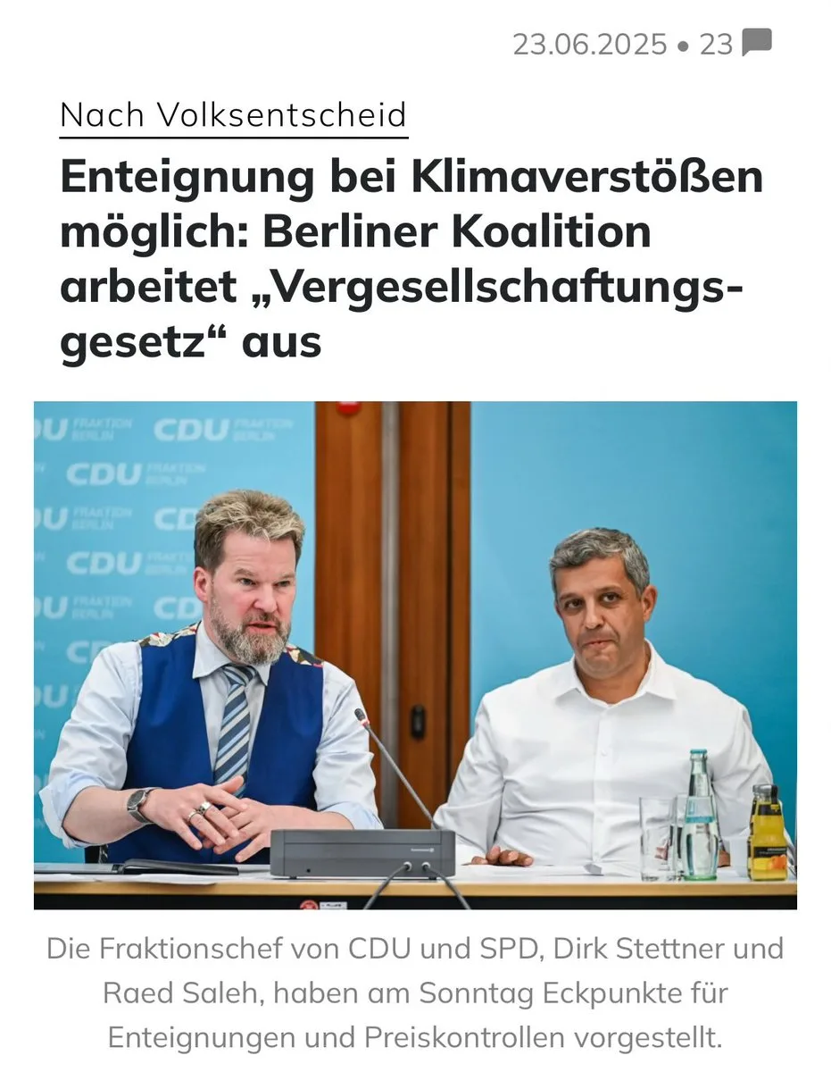 Denkt dran: Berlin ist die Avantgarde. Buntland zieht in allem nach :)