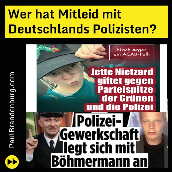 Wer hat Mitleid mit Deutschlands Polizisten?