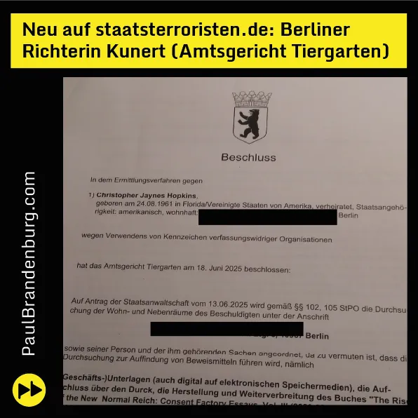 Neu auf Staatsterroristen.de: Staatsanwalt Sinan Sengöz (Köln)