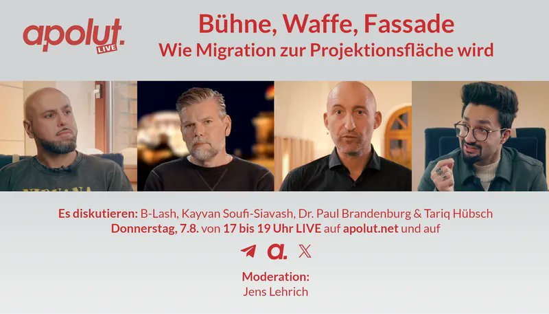 Vorankündigung! Livestream: Bühne, Waffe, Fassade – Wie Migration zur Projektionsfläche wird