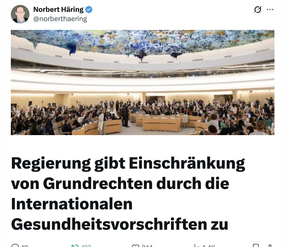 Endkampf: Mit "Medienfreiheitsgesetz" und "Int. Gesundheitsvorschriften" setzt WEF-Mafia zur Abschaffung aller Restfreiheit an