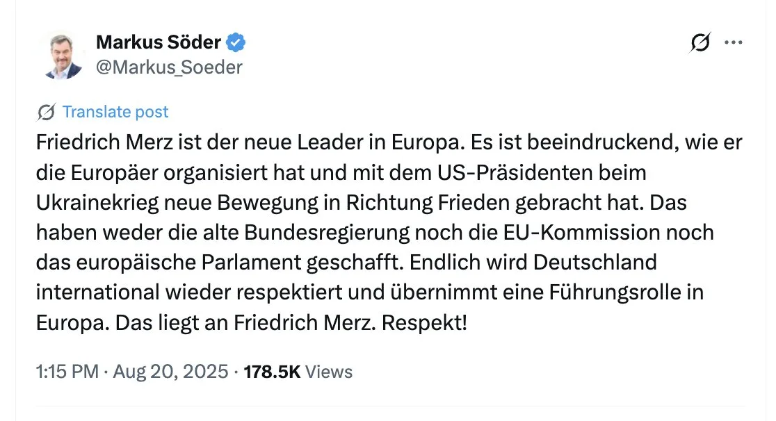 Markus Södolf hat den Verstand verloren