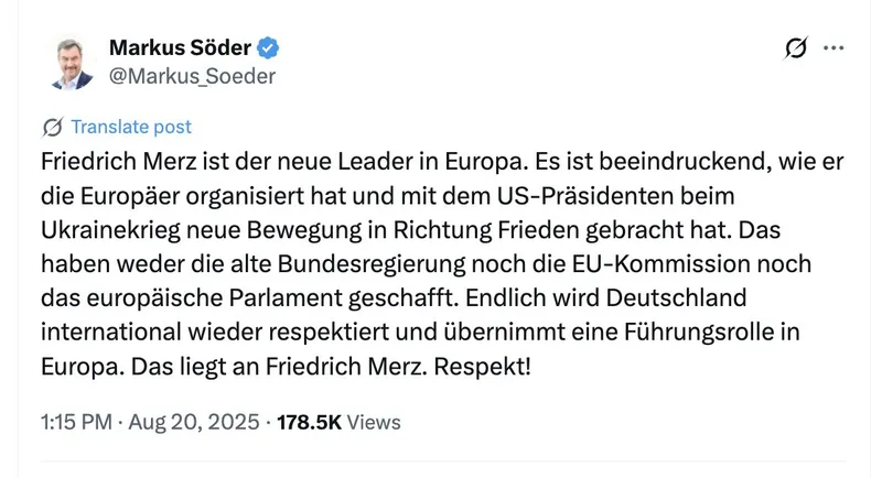 Markus Södolf hat den Verstand verloren