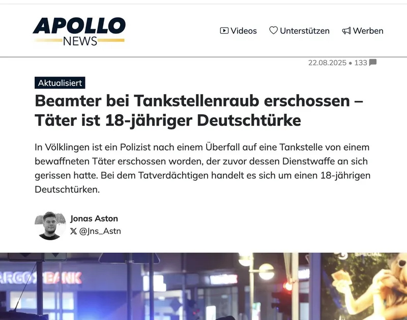 Islam-"Migration" ist mörderisch