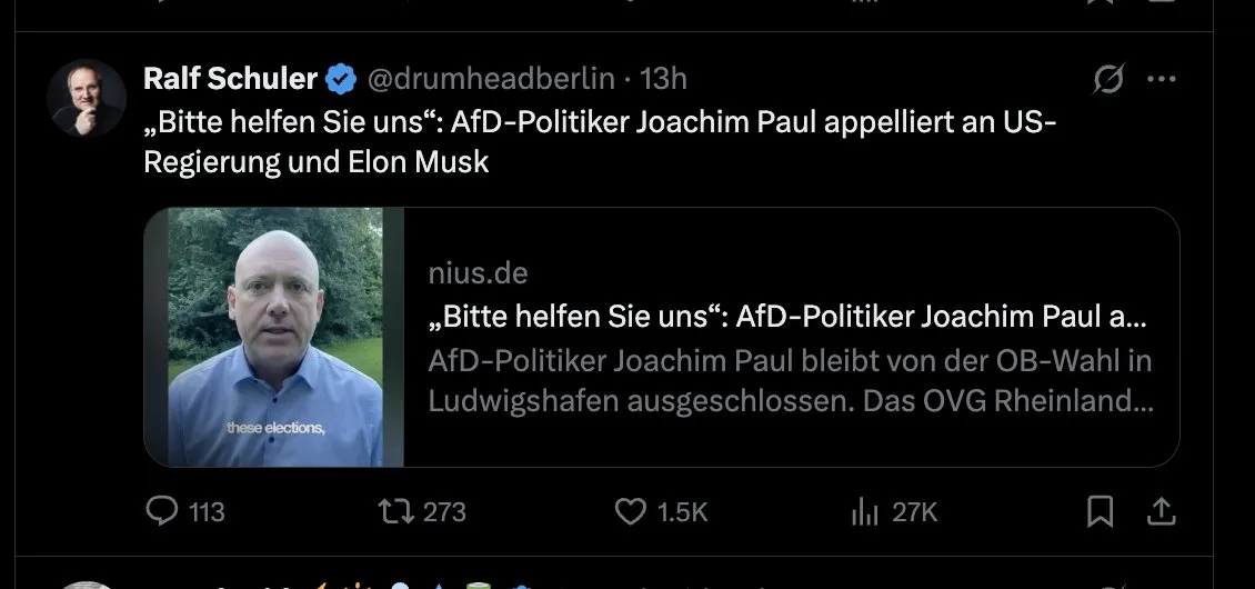 Typisch deutsch: Betteln um Erlösung