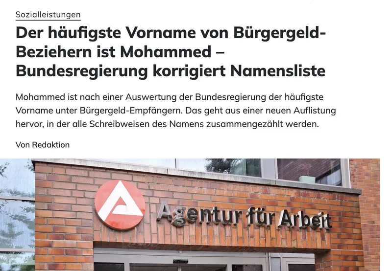 Potzblitz! :) PS: Der Islam muss raus aus Deutschland
