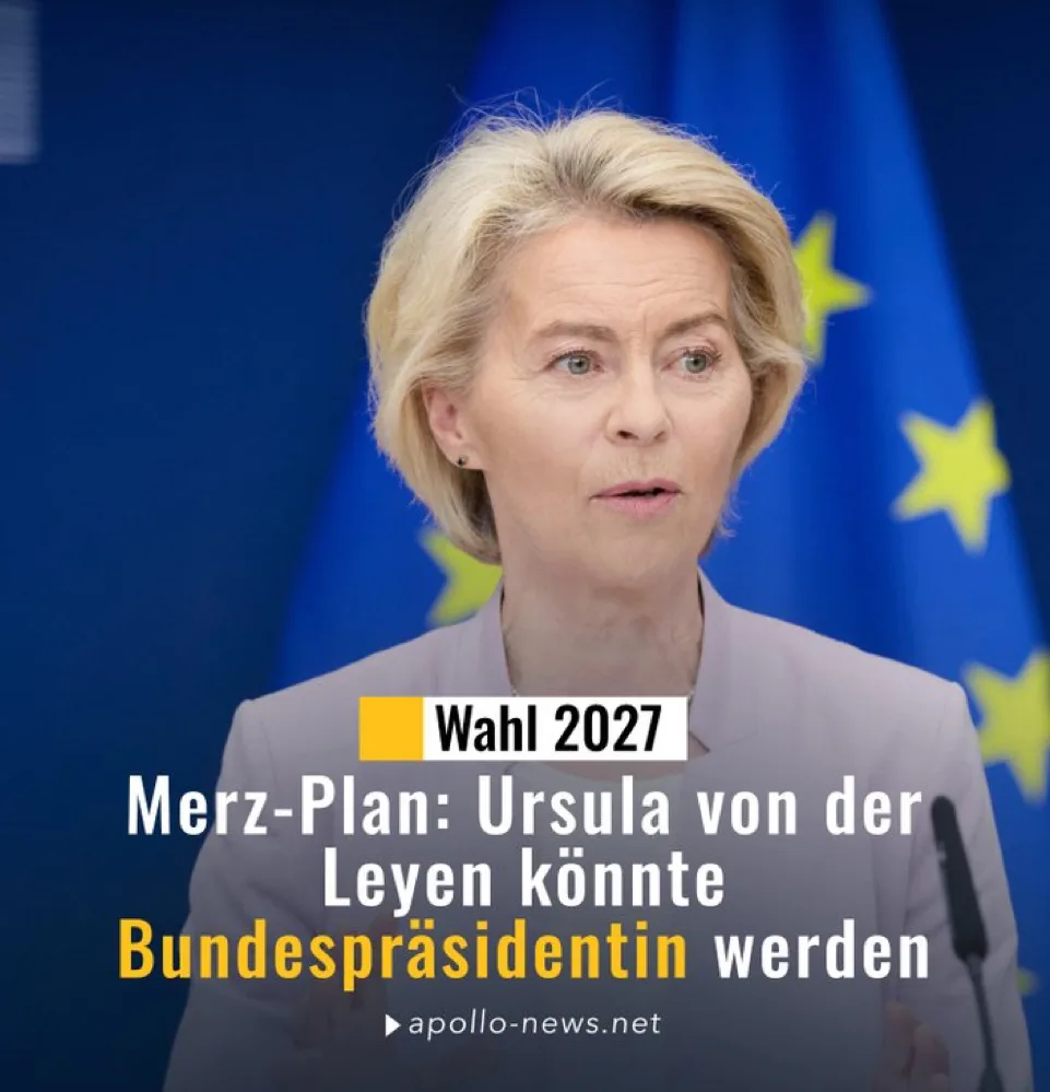 Perfekte Wahl: Den Verjauchungsgrad Deutschlands könnte nichts besser verkörpern, als Bundespräsidentin Ursula @vonderLeyen