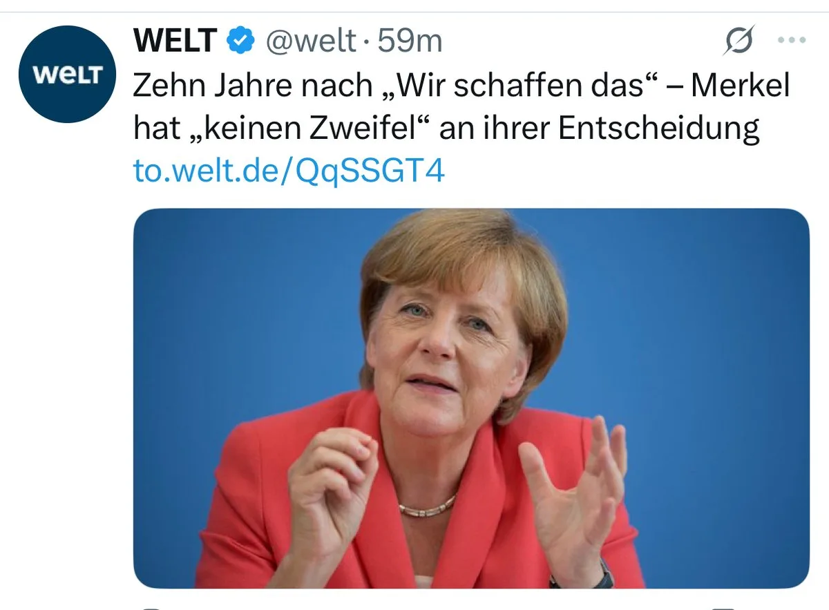 Spoiler: Umvolkung ist volle Absicht