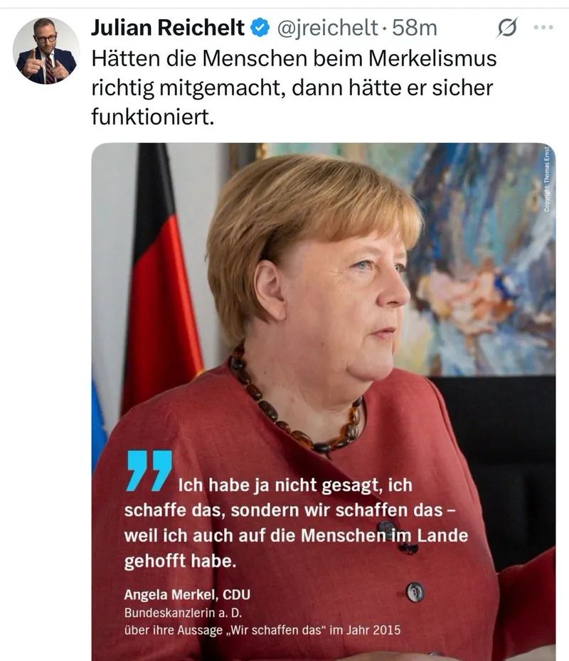Ehrliche Frage: Gibt es einen armseligeren Dauerwendehals als @CDU-Hampel Julian „Willkommenskultur & Corona-Impfung“ @jReichelt?