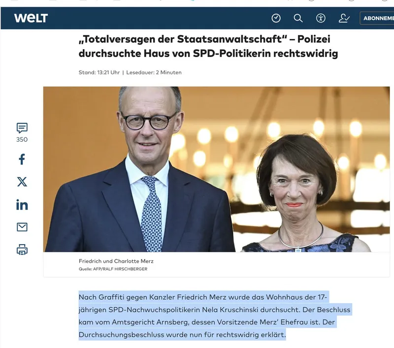 Wer Deutschland noch als "Rechtsstaat" bezeichnet, ist dumm oder böswillig. Oder beides.