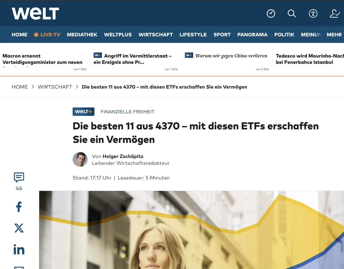 Potzblitz: Das Fondkonzern-Altpapier @welt bewirbt bei seinen Restlesen mal wieder... Fonds! :)