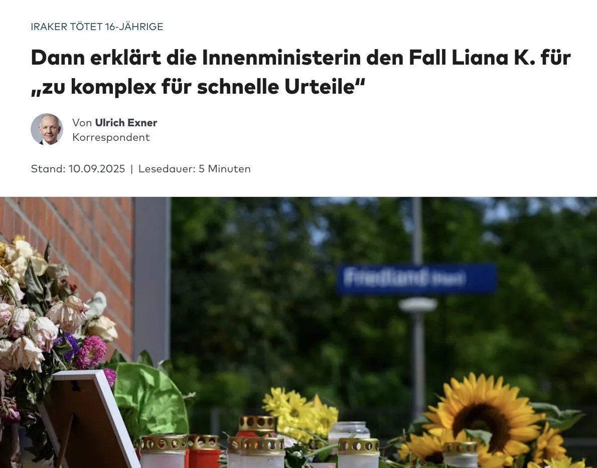 Man kann Deutschlands Regime nicht ausreichend verachten.
