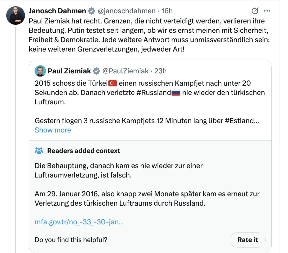 Die Korruptionsfunktionäre @JanoschDahmen und @PaulZiemiak haben die Regimemorde durch die Gift-"Impfungen mitkoordiniert. Mit immer neuen Lügen wollen sie nun Deutschland und Europa in einen Krieg mit Russland treiben.