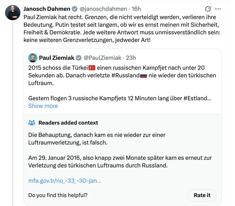 Die Korruptionsfunktionäre @JanoschDahmen und @PaulZiemiak haben die Regimemorde durch die Gift-"Impfungen mitkoordiniert. Mit immer neuen Lügen wollen sie nun Deutschland und Europa in einen Krieg mit Russland treiben.
