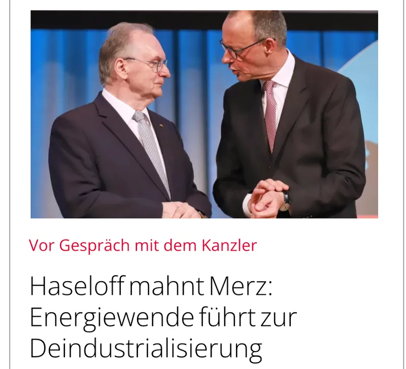 "Mahnt" - weil Blackrock Fritz das natürlich nicht wusste ? CDU-Wähler bleiben die dümmste Lebensform Deustchlands