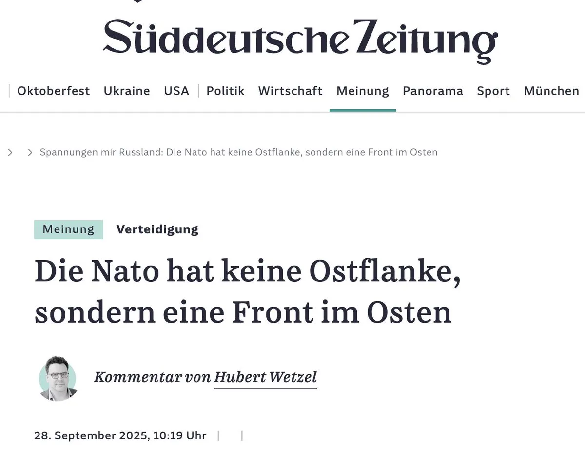 Übersetzungsservice: Die "Süddeutsche" @SZ ist keine Zeitung, sondern eine Geisteskrankheit.