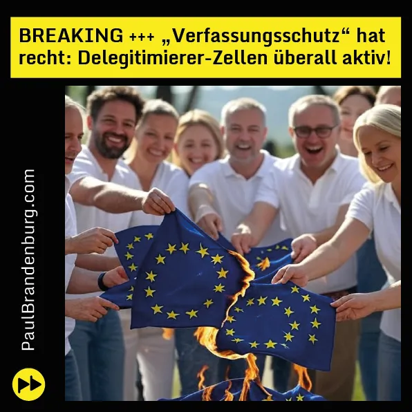 BREAKING +++ „Verfassungsschutz“ hat recht: Delegitimierer-Zellen überall aktiv!