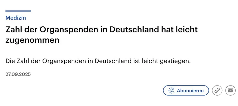 Ärztliche Warnung: Es gibt keine Organspende "nach" dem Tod. Die "Spende" von lebenswichtigen Organen ist immer eine Entnahme aus dem lebenden Menschen - mit Todesfolge. Jeder sollte kritisch prüfen, ob und wie das mit sich machen lassen möchte.