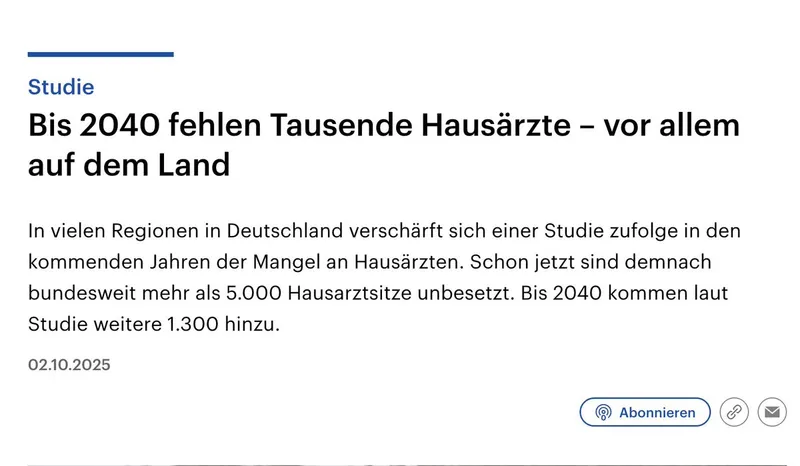 Untertanen, keine Sorge: Die Ärzte sind nicht weg. Sie sind nur woanders! Euer Regime