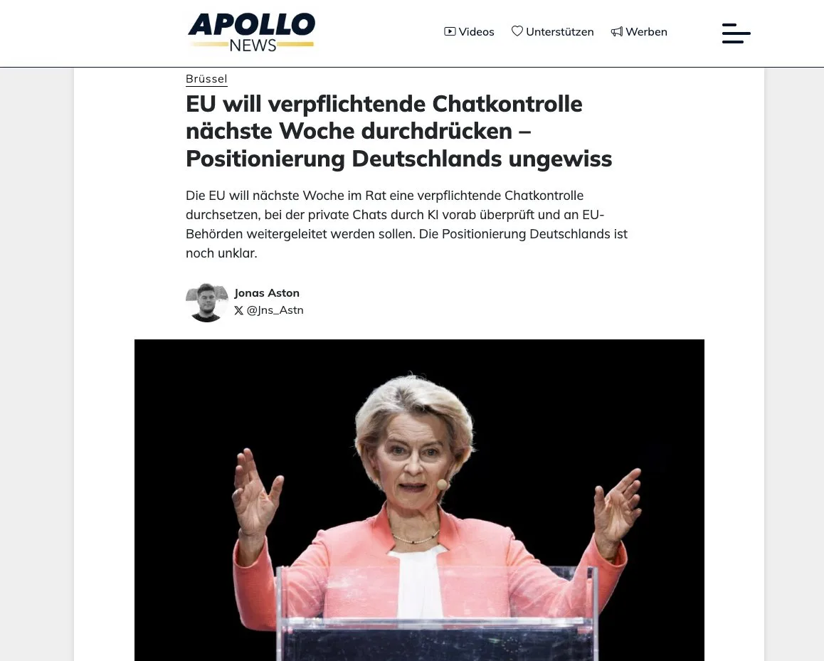Untertanen: Wir werden alle Eure "privaten" Unterhaltungen mitlesen - und Euch einlochen, wenn Ihr unartiges über uns schreibt! Nur zum Schutz vor Kinderpornos. Heil Unsererdemokratie(TM)!