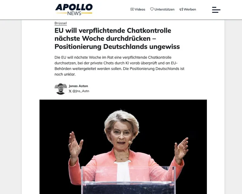 Untertanen: Wir werden alle Eure "privaten" Unterhaltungen mitlesen - und Euch einlochen, wenn Ihr unartiges über uns schreibt! Nur zum Schutz vor Kinderpornos. Heil Unsererdemokratie(TM)!