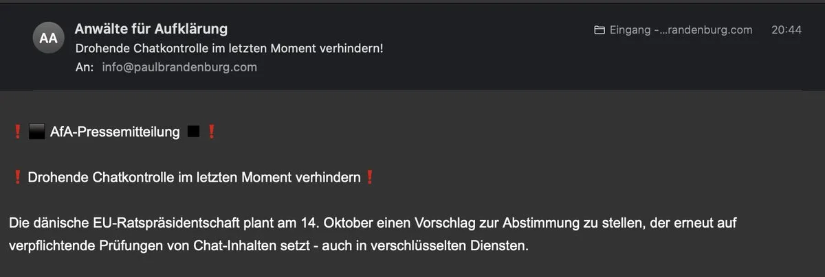Liebe "Anwälte für Aufklärung": Findet in die Realität. "Verhindern" kann den "EU"-Faschismus lange niemand mehr; auch nicht "im letzten Moment".  Werdet "Anwälte für Widerstand", sonst braucht Euch niemand mehr.