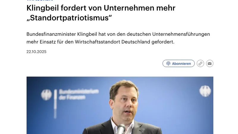Lars hat keine Absicht, eine Mauer zu erbauen! ?
