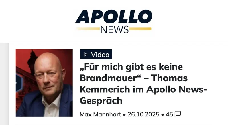 Wer hat den Brandmauer-Thomas wohl auf den Topf gesetzt? Und wann wird ihm und seinem Erzieher klar, dass ihr "Werteunion"-Moment nicht ungeschehen zu machen ist? ;)
